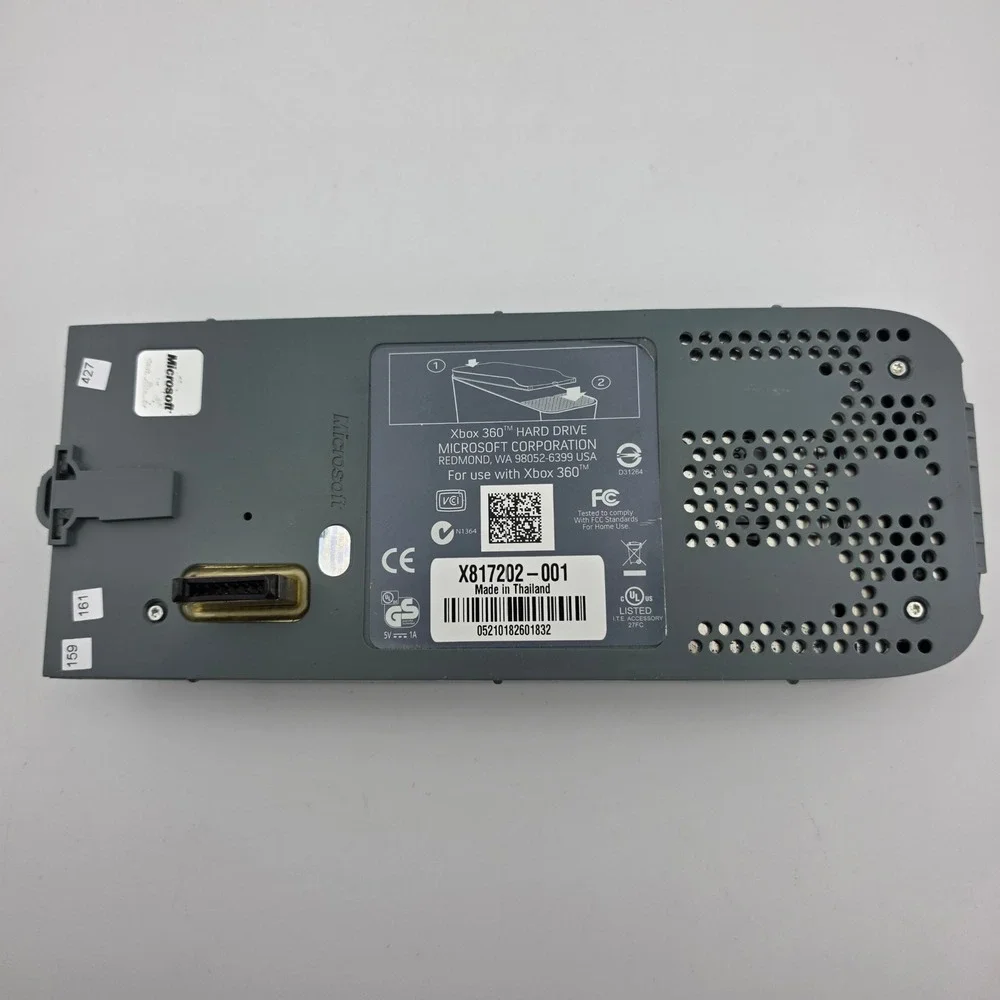 Microsoft‎ Xbox 360 Hard Drive 60GB HDD Gray FAIR X817202-001